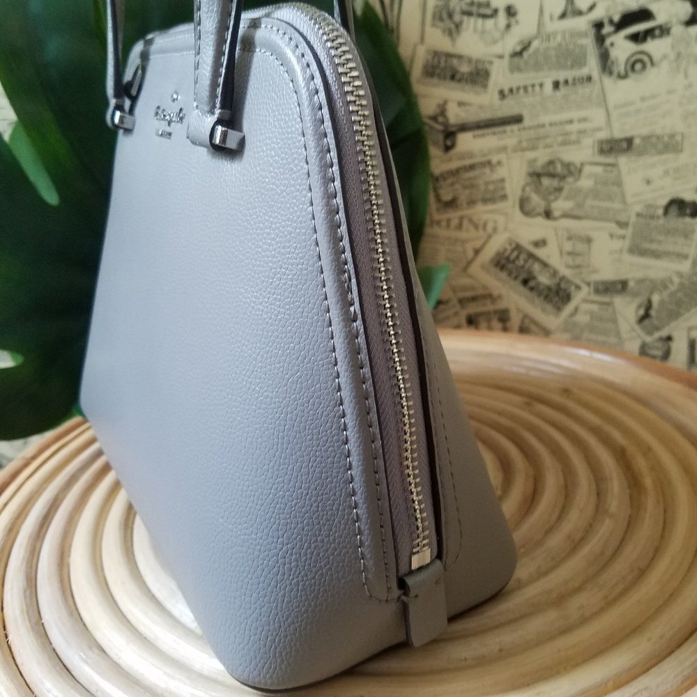 Patterson Drive Small Dome Satchel Kate Spade Gray - Picture 10 of 13